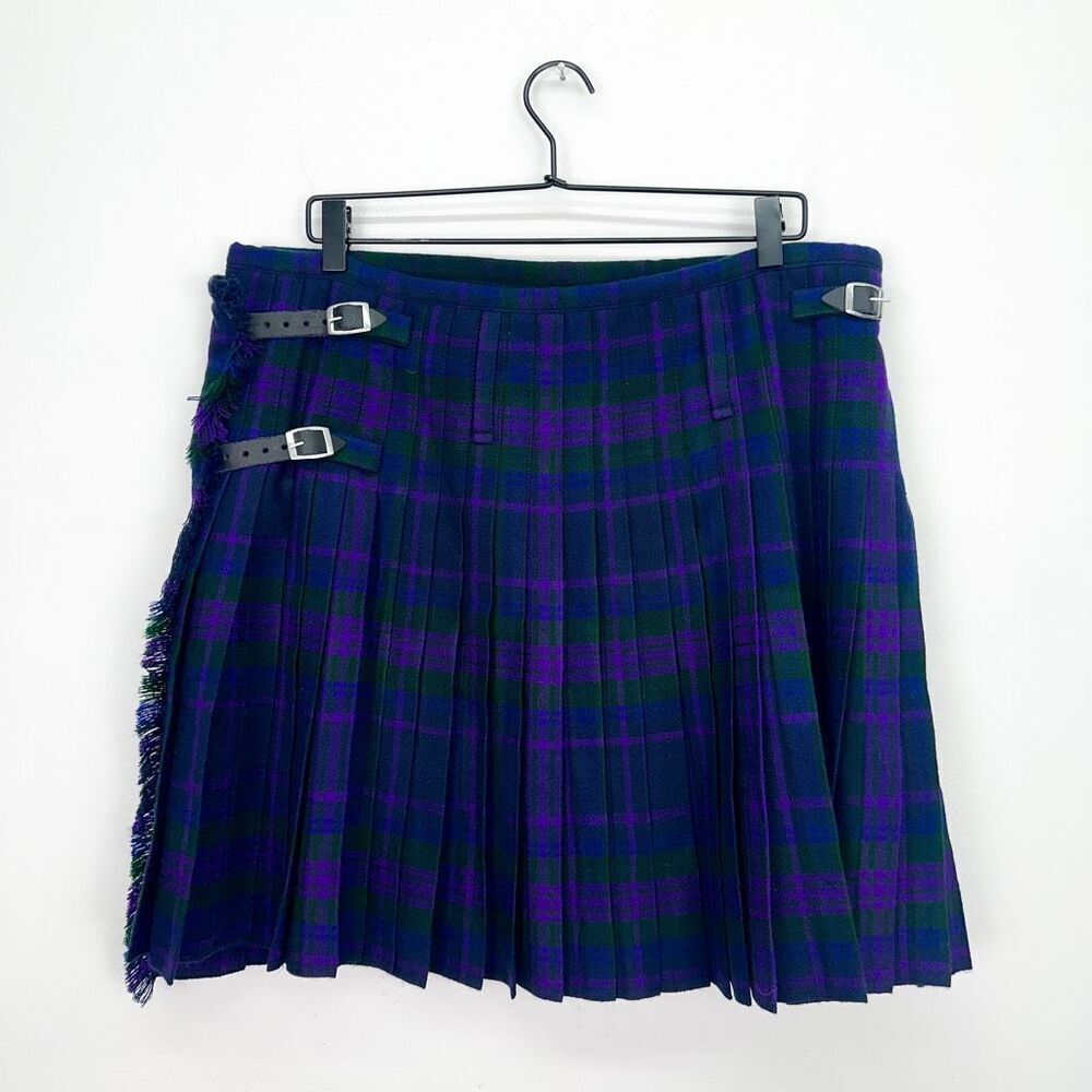 Scottish Design Tartans Got-Kilts Women’s Campbell Ancient Purple Plaid 20” Kilt